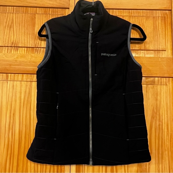 Patagonia Nano Air Vest Black, grey trim & stitching 2016 - Picture 2 of 7